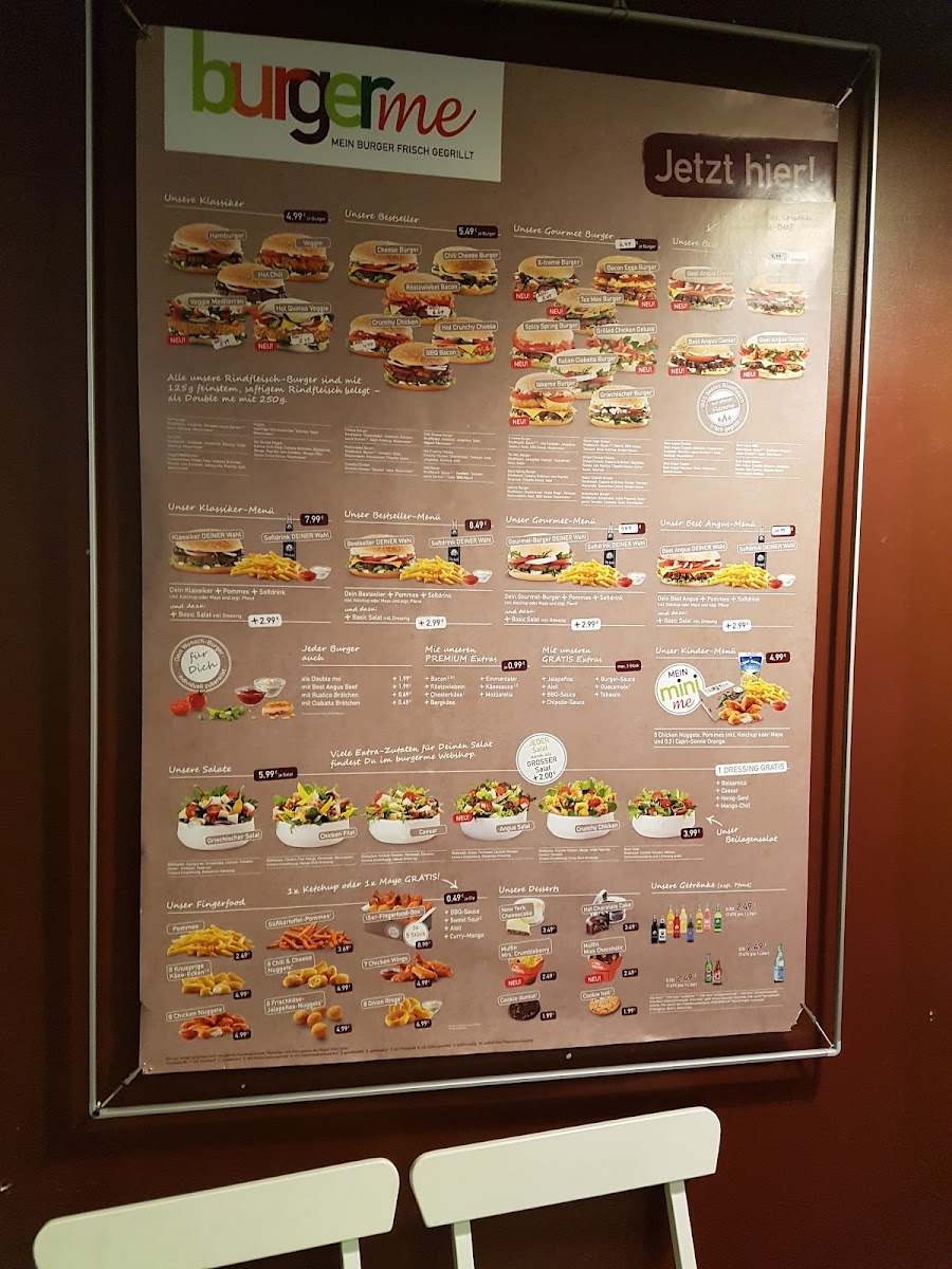 Menu Burgerme Bremerhaven-1