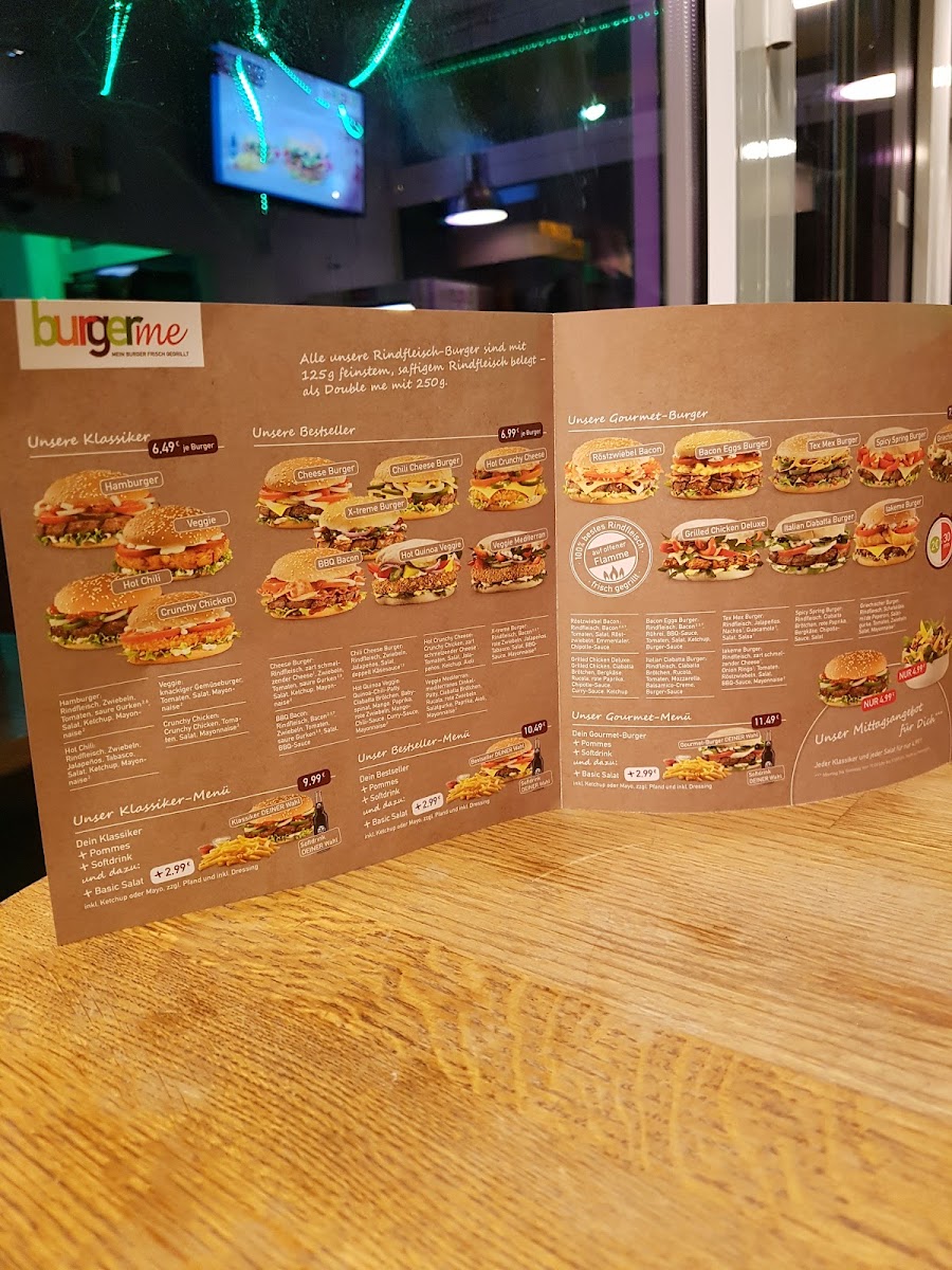 Menu Burgerme Bremerhaven-3